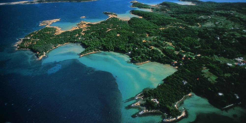 Rajska plaža u Loparu na otoku Rabu