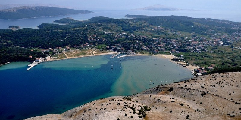 Rajska plaža u Loparu na otoku Rabu