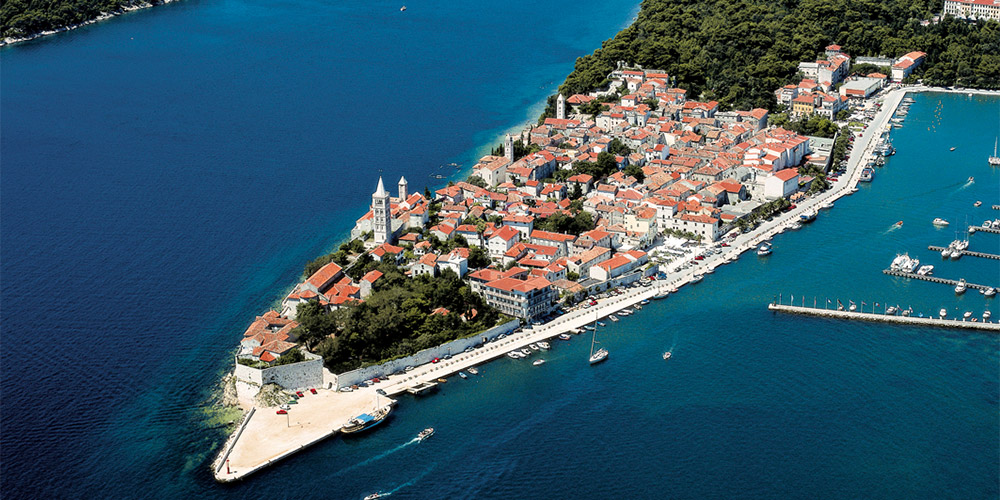 Rajska plaža u Loparu na otoku Rabu