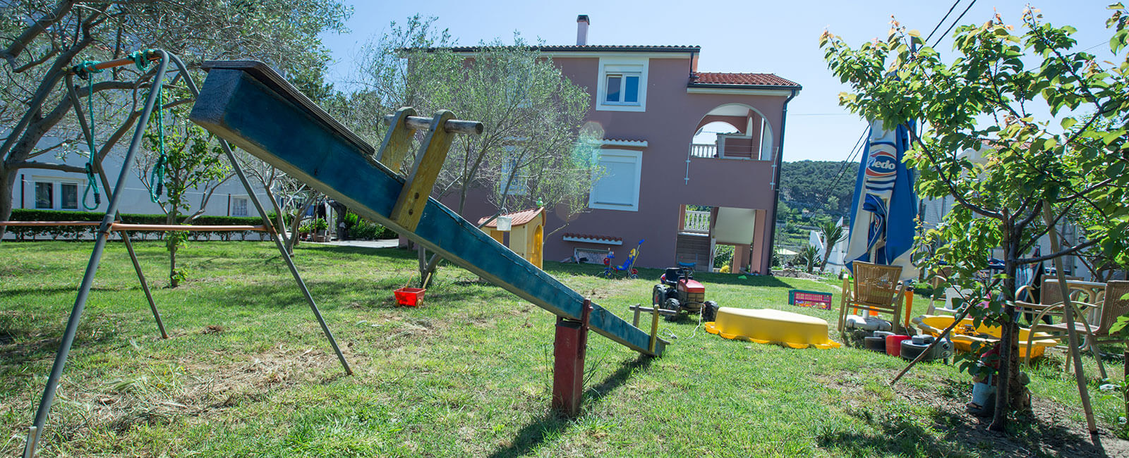 Green garden in Lopar